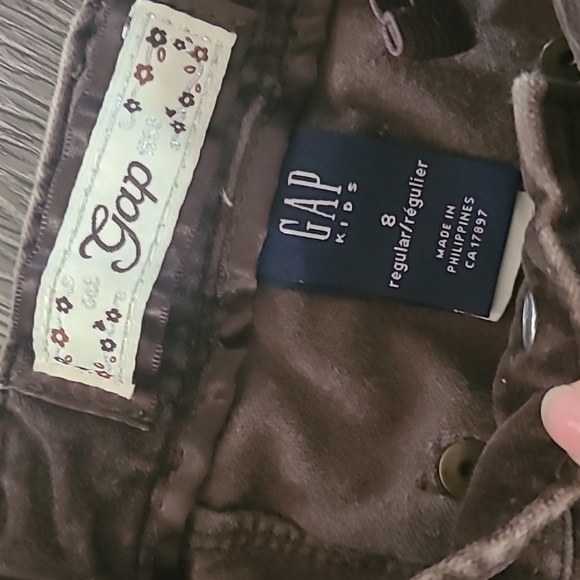 Gap kids corduroy brown flare pants - Picture 3 of 4